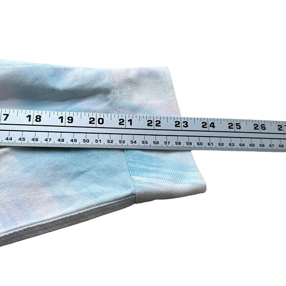 Li-Ning Love Wade Logo Shirt Men's 2XL XXL Marshmallow Tie Dye Blue Pink Button - Picture 8 of 11